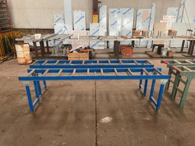 (2) - 10 FT. FREE STANDING CONVEYOR BLOCKS