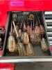 17 COMPARTMENT CRAFTSMAN TOOL BOX SET WITH TOOLS AND CONTENTS - 17