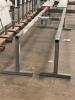 (4) - 14 FT. METAL SAW HORSES / PORTABLE BASES - 9