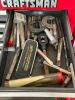 17 COMPARTMENT CRAFTSMAN TOOL BOX SET WITH TOOLS AND CONTENTS - 19