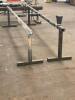 (4) - 14 FT. METAL SAW HORSES / PORTABLE BASES - 10