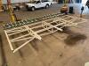 20 FT. ROLLING PANNEL CART WITH (4) 10 FT. CONVEYOR BELTS - 3