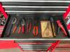 17 COMPARTMENT CRAFTSMAN TOOL BOX SET WITH TOOLS AND CONTENTS - 23