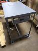 DESCRIPTION: (1) HEAVY DUTY WORK TABLE WITH LOCKING DRAWER BRAND/MODEL: DURHAM MFG #PL5A 246290 RETAIL$: $271.29 EA SIZE: 48"L 24"W 42"H QTY: 1 - 2