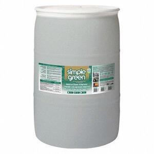 DESCRIPTION: (1) CLEANER/DEGREASER, CONCENTRATED BRAND/MODEL: SIMPLE GREEN #22C612 RETAIL$: $837.17 EA SIZE: 55 GAL QTY: 1