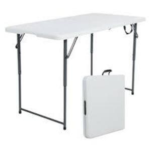 DESCRIPTION: (1) FOLD IN HALF TABLE BRAND/MODEL: COSCO #14-778 WSL1 RETAIL$: $84.98 EA SIZE: 8' QTY: 1