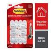 DESCRIPTION: (4) PACKS OF (6) MINI HOOKS BRAND/MODEL: COMMAND #5MVKO INFORMATION: WHITE RETAIL$: $4.16 EA SIZE: 1/2 LB WORKING LOAD LIMIT QTY: 4