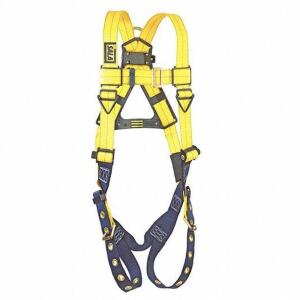 DESCRIPTION: (1) DELTA CONSTRUCTION HARNESS BRAND/MODEL: 3M DBI-SALA/1107152 INFORMATION: YELLOW & BLUE/PAD SHOULDERS & BELTS RETAIL$: 321.50 EA SIZE: