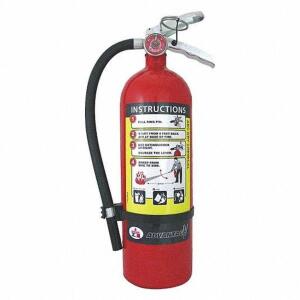 DESCRIPTION: (1) FIRE EXTINGUISHER BRAND/MODEL: BADGER #36MA22 INFORMATION: RED RETAIL$: 65.73 EA SIZE: 5.5 LBS QTY: 1