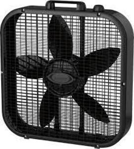 (1) HIGH VELOCITY BOX FAN