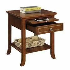 (1) LOGAN CHAIRSIDE END TABLE WITH DRAWER