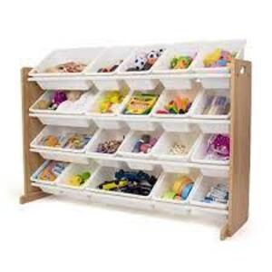 (1) TOY BIN ORGANIZER