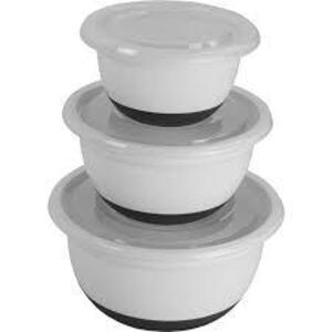 (1) SET OF NON-SLIP MIXING BOWL SET