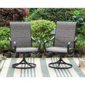 (2) OUTDOOR CHAIRS