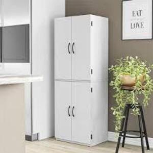 (1) 4 DOOR STORAGE CABINET