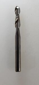 (1) SOLID CARBIDE BALL END MILL