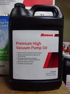 (2) PREMIUM HIGH VACUUM PUMP OIL