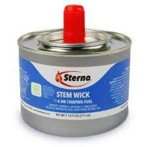 (6) STEM WICK 6 HOUR CHAFING FUEL