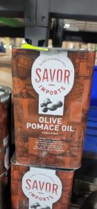 (2) CONTAINERS OF OLIVE POMACE OIL