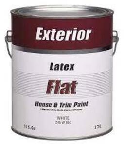 (2) FLAT HOUSE PAINT