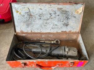 4-1/2" ANGLE GRINDER WITH CASE