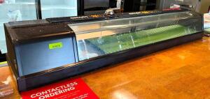 DESCRIPTION: COUNTERTOP REFRIGERATED SUSHI DISPLAY CASE BRAND/MODEL: HOSHIZAKI HNC-180AA-L QTY: 1