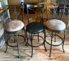 DESCRIPTION: (3) ASSORTED BAR STOOLS QTY: 3