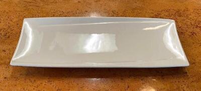 DESCRIPTION: (8) CHINA PLATTERS SIZE: 13"X5" QTY: 8