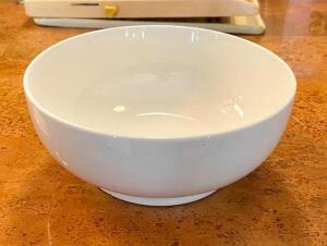 DESCRIPTION: (4) CHINA BOWLS SIZE: 7"X3" QTY: 4