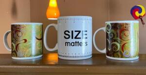 DESCRIPTION: (3) ASSORTED COFFEE MUGS QTY: 1