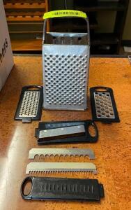 DESCRIPTION: ASSORTED GRATERS AS SHOWN QTY: 1