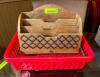 DESCRIPTION: (2) BASKETS AND MAIL HOLDER QTY: 1