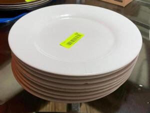 DESCRIPTION: (8) 11" CHINA DINNER PLATES QTY: 8