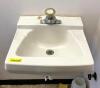 DESCRIPTION: WALL MOUNT SINK QTY: 1