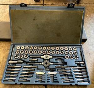 DESCRIPTION: SAE AND METRIC TAP AND HEX DIE SET BRAND/MODEL: CRAFTSMAN QTY: 1