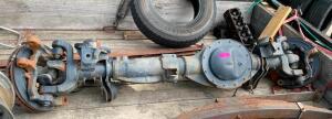 DESCRIPTION: VEHICLE FRONT AXLE QTY: 1