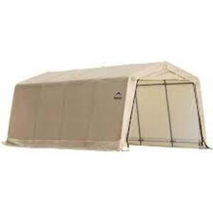 DESCRIPTION: (1) AUTOSHELTER CAR PORT BRAND/MODEL: SHELTERLOGIC #62680 RETAIL$: $391.99 EA SIZE: 10X20X8" QTY: 1