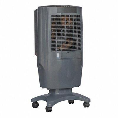 DESCRIPTION: (1) PORTABLE EVAPORATIVE COOLER BRAND/MODEL: ULTRACOOL #39E720 INFORMATION: GREY RETAIL$: $383.56 EA SIZE: 350 SQ FT QTY: 1