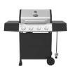 DESCRIPTION: (1) PROPANE GAS GRILL BRAND/MODEL: EXPERT GRILL INFORMATION: STAINLESS AND BLACK RETAIL$: $160.00 EA SIZE: 4 BURNER 25 BURGER CAP QTY: 1