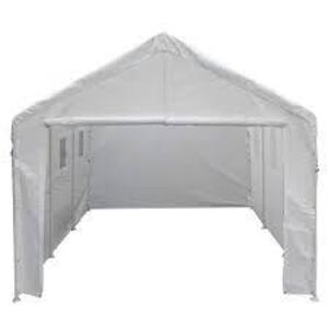 DESCRIPTION: (1) CANOPY CARPORT SHELTER BRAND/MODEL: KING CANOPY RETAIL$: $785.33 EA SIZE: 10X20 QTY: 1