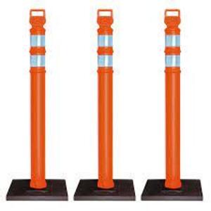 DESCRIPTION: (1) DELINEATOR POST BRAND/MODEL: CORTINA #03-747RBC-3 INFORMATION: ORANGE, HI-VIZ RETAIL$: $62.00 TOTAL SIZE: 45" QTY: 1