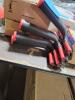 DESCRIPTION: (4) SCRAPER BRAND/MODEL: TRIUMPH INFORMATION: RED AND BLACK RETAIL$: $20.95 EA SIZE: 6" QTY: 4 - 2