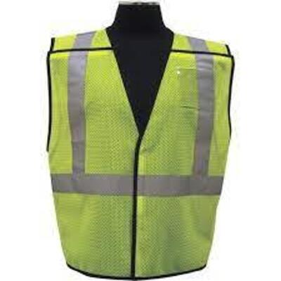 DESCRIPTION: (9) HIGH VIS VEST BRAND/MODEL: KISHIGO #5UXP0 INFORMATION: HIGH VIS RETAIL$: $24.99 EA SIZE: 2X-4X QTY: 9