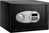 DESCRIPTION: (1) SECURITY SAFE AND LOCK BOX BRAND/MODEL: AMAZON BASICS INFORMATION: BLACK STEEL RETAIL$: $60.43 EA SIZE: 16" X12.5X12.5" QTY: 1