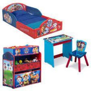 DESCRIPTION: (1) ROOM IN A BOX BEDROOM SET BRAND/MODEL: PAW PATROL #99251PW RETAIL$: 199.99 EA SIZE: 4 PIECES QTY: 1