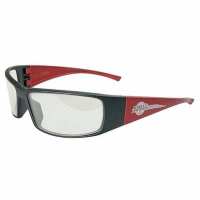 DESCRIPTION: (1) CASE OF (10) SAFETY GLASSES BRAND/MODEL: HARLEY DAVIDSON #21UN93 INFORMATION: RED AND BLACK RETAIL$: $23.47 A PAIR QTY: 1