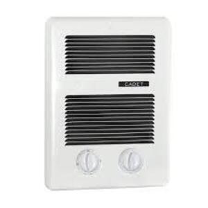 DESCRIPTION: (1) BATH IN WALL FAN ELECTRIC HEATER BRAND/MODEL: CADET INFORMATION: WHITE RETAIL$: $218.00 EA SIZE: 120/240 V 1000W QTY: 1