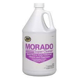 DESCRIPTION: (2) SUPER CLEAN EXTRA HEAVY DUTY INDUSTRIAL CLEANER AND DEGREASER BRAND/MODEL: ZEP MORADO #085624 RETAIL$: $20.00 EA SIZE: 1 GALLON QTY: