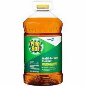 DESCRIPTION: (1) DISINFECTANT CLEANER BRAND/MODEL: PINE-SOL #22D027 INFORMATION: PINE SCENT RETAIL$: $22.00 EA SIZE: 1 GALLON QTY: 1