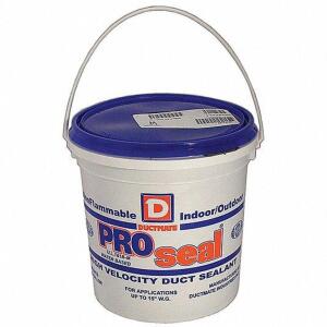 DESCRIPTION: (1) DUCT SEALANT BRAND/MODEL: DUCTMATE #6EJZ5 INFORMATION: FULL CURE 35-110 RETAIL$: $40.00 EA SIZE: 1 GAL QTY: 1